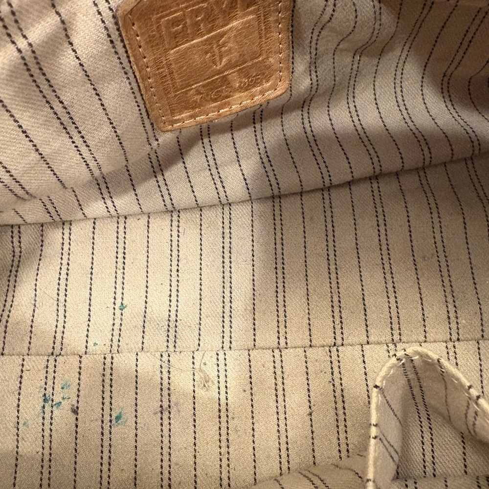 Frye Melissa Cognac Satchel - Picture 6 of 9